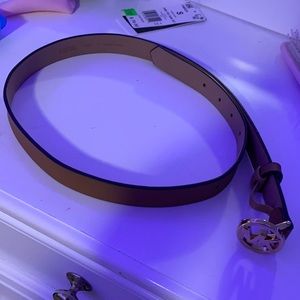 Never worn tan michael kors belt